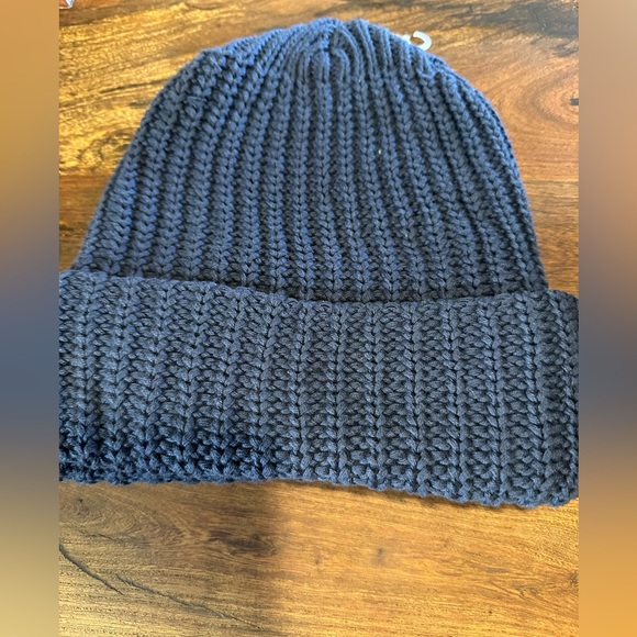 Love Your Melon Dark Blue Knit Beanie - Picture 2 of 5